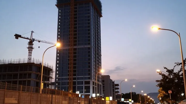 Illustration for: Planning Commission Clears 34-Story Tower at Former Concrete Plant Site
